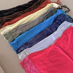 Lace Camisole Sleep Tank Tops - Set of 10!
